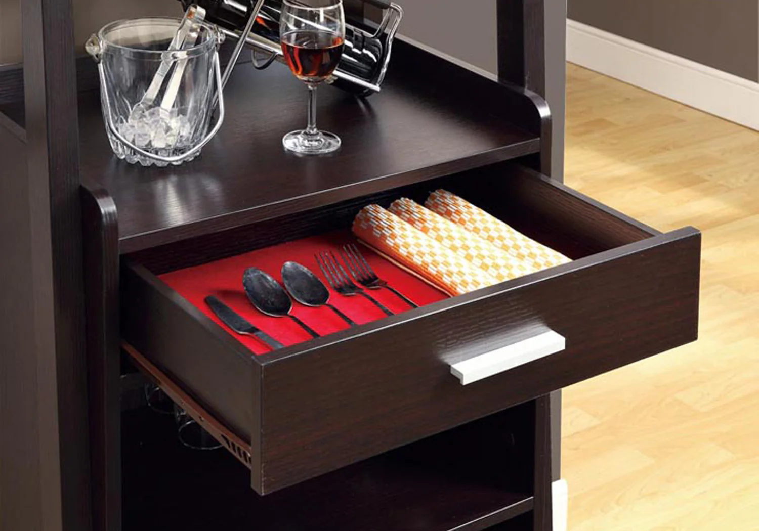2968-espresso-ladder-style-home-bar-3.webp Espresso Ladder Style Home Bar