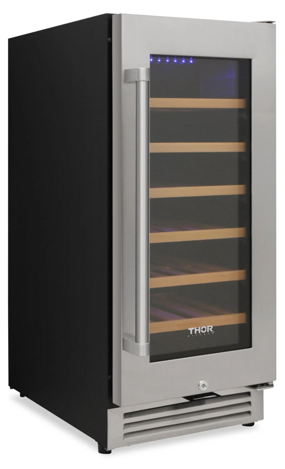 Thor 15" 3.1 Cu. Ft. Single-Door Refrigerator - Stainless Steel - TWC1501-SS