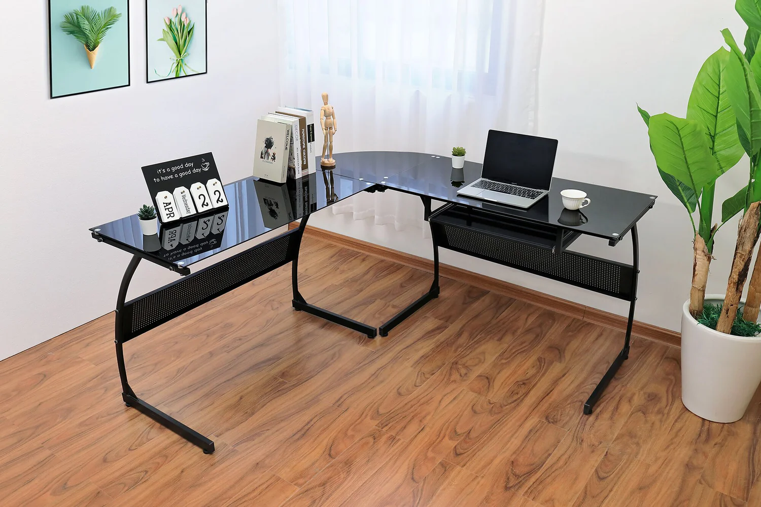 303-cairo-59-glass-top-l-shaped-office-desk-black-7.webp Cairo 59" Glass Top L-Shaped Office Desk - Black