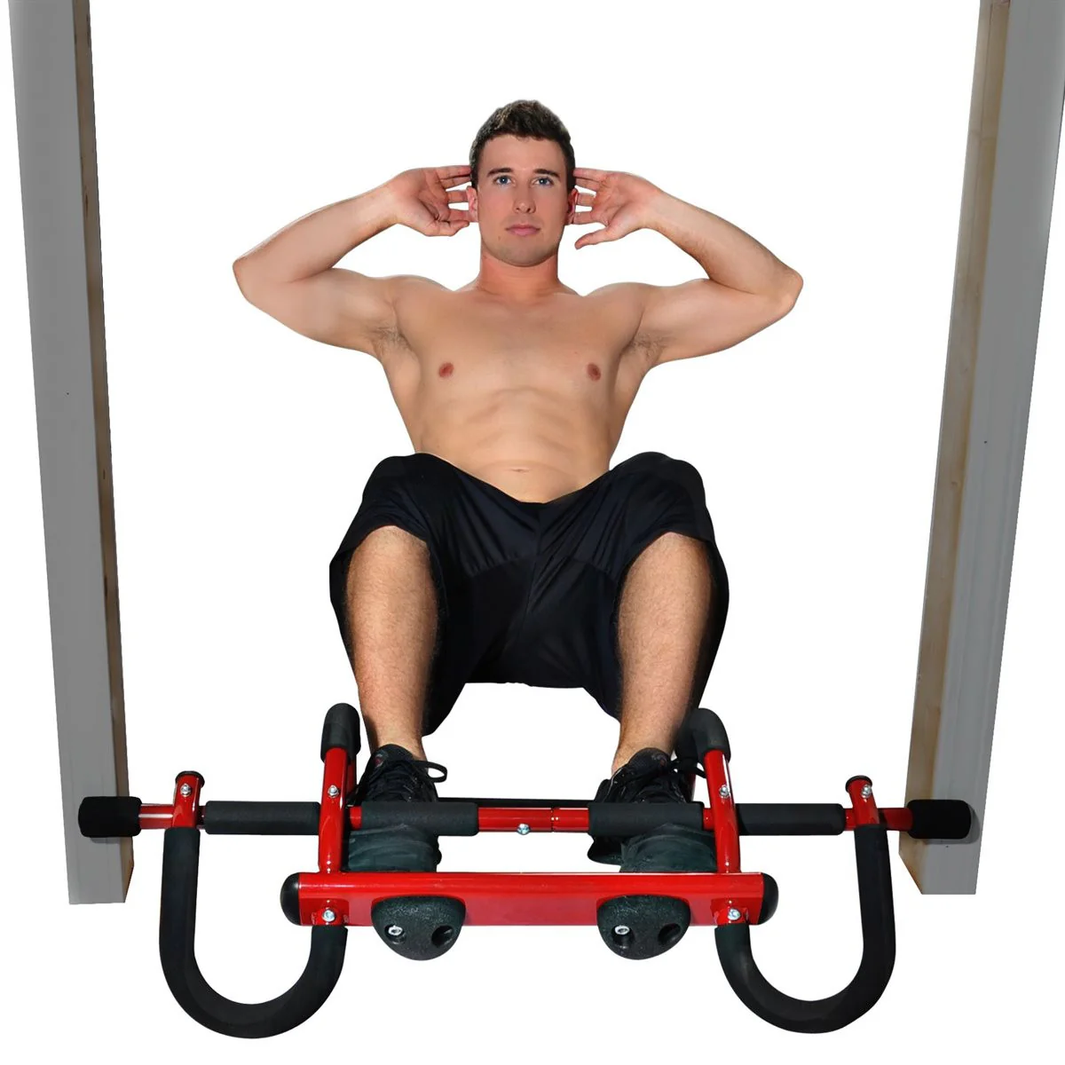 3042-stamina-x-boulder-fit-doorway-trainer-black-red-4.webp Stamina X Boulder Fit Doorway Trainer - Black/Red