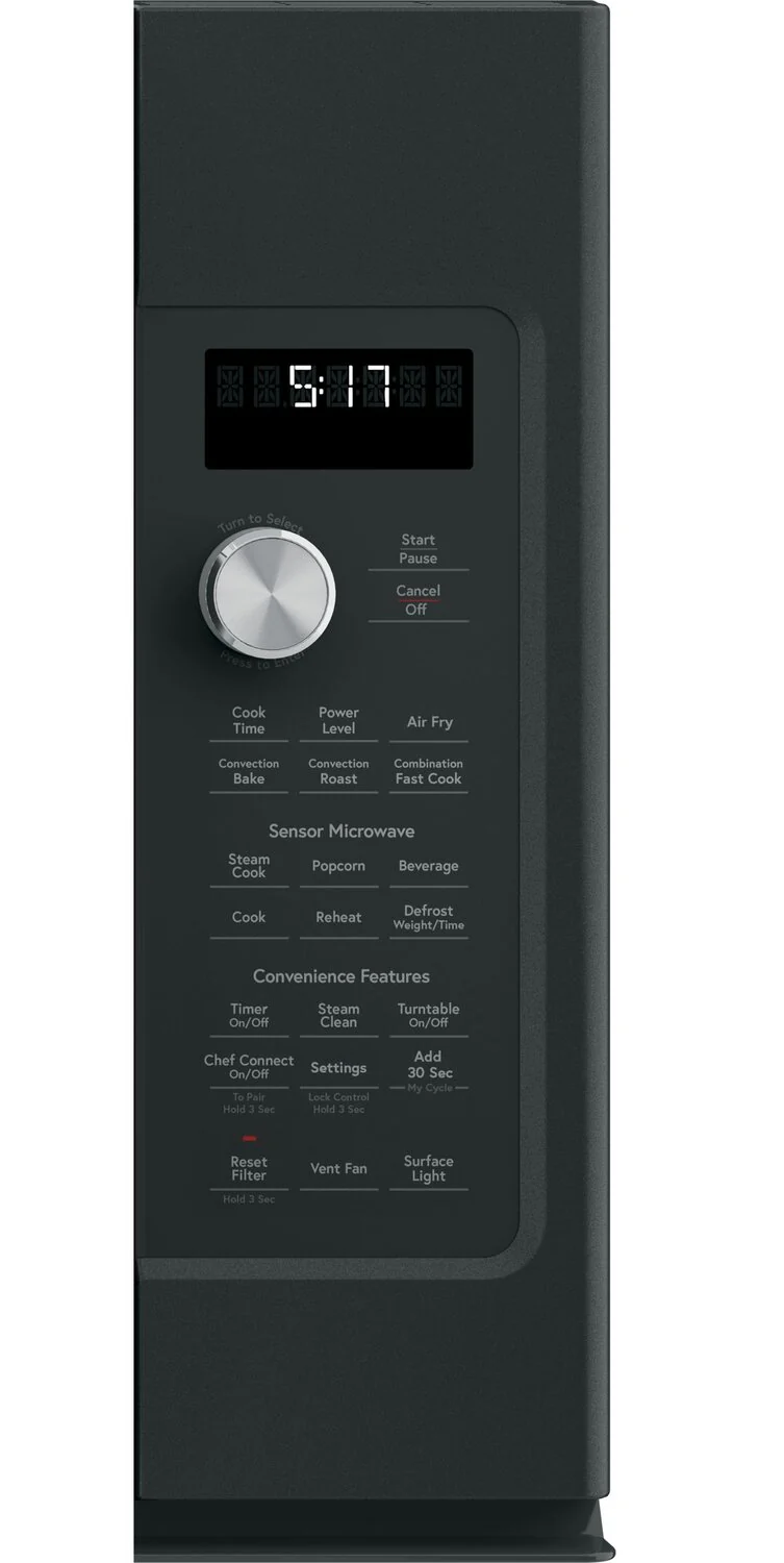 Cafe 1.7 Cu. Ft. Over-the-Range Microwave with Convection and Air Fry - Matte Black - CVM517P3RD1
