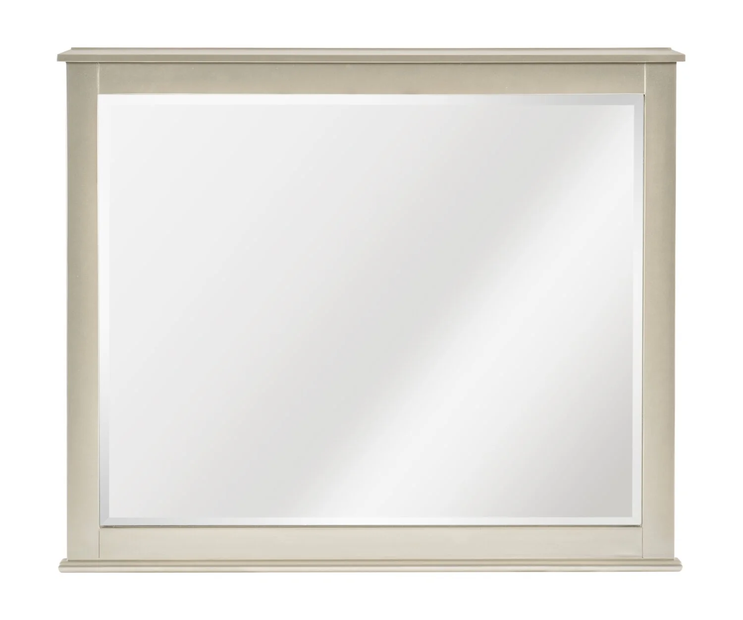 Tyra Bedroom Dresser Mirror, Glam - Champagne