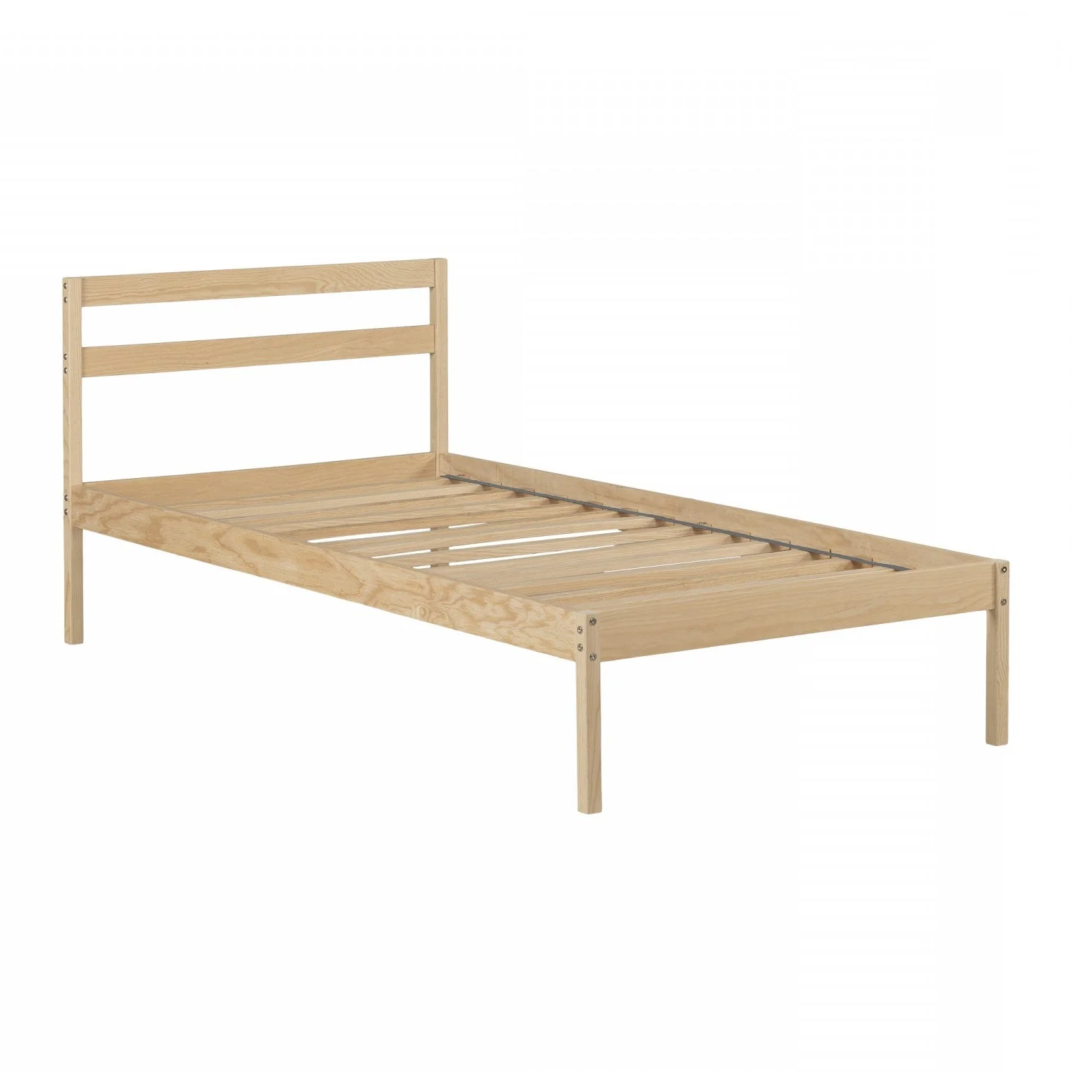 Sweedi Twin Bed - Natural Wood