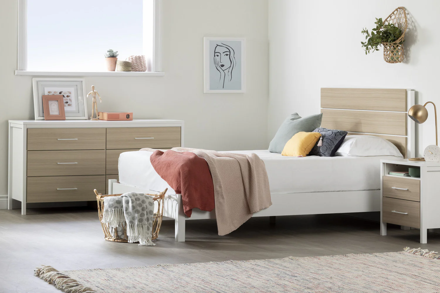 3105-munich-headboard-white-and-soft-elm--3.webp Munich Headboard - White and Soft Elm