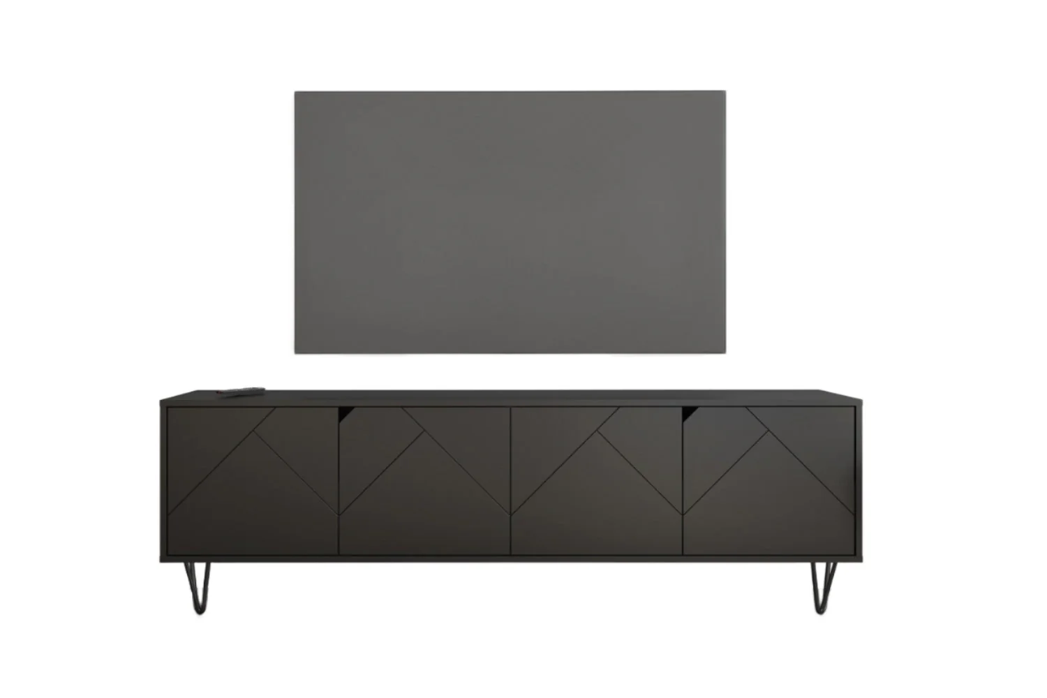 Nordika 72" TV Stand - Black