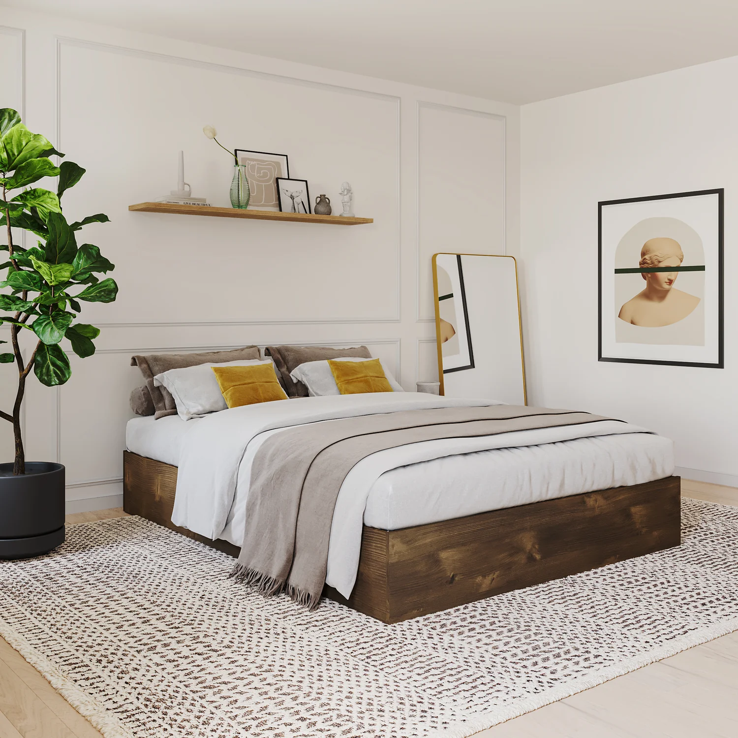 3133-nordika-queen-platform-bed-truffle-5.webp Nordika Queen Platform Bed - Truffle