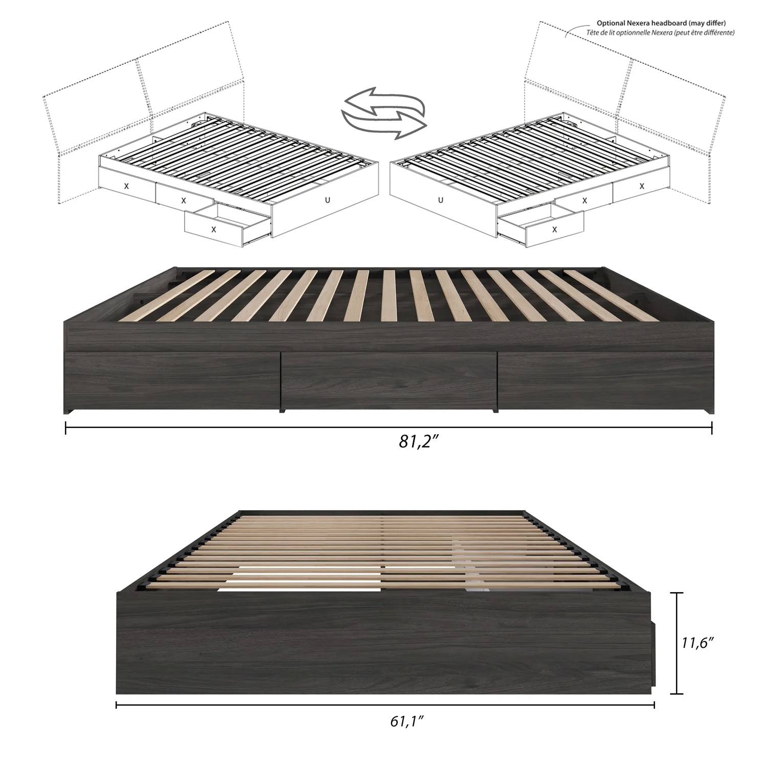3134-nordika-queen-platform-bed-bark-grey-8.webp Nordika Queen Platform Bed - Bark Grey