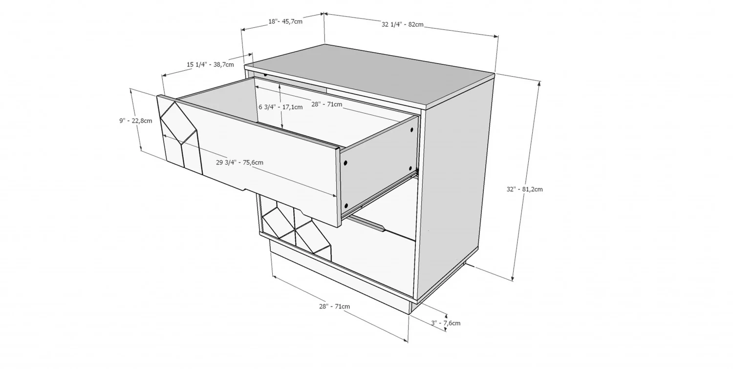 3154-nordika-3-drawer-chest-white-5.webp Nordika 3-Drawer Chest - White