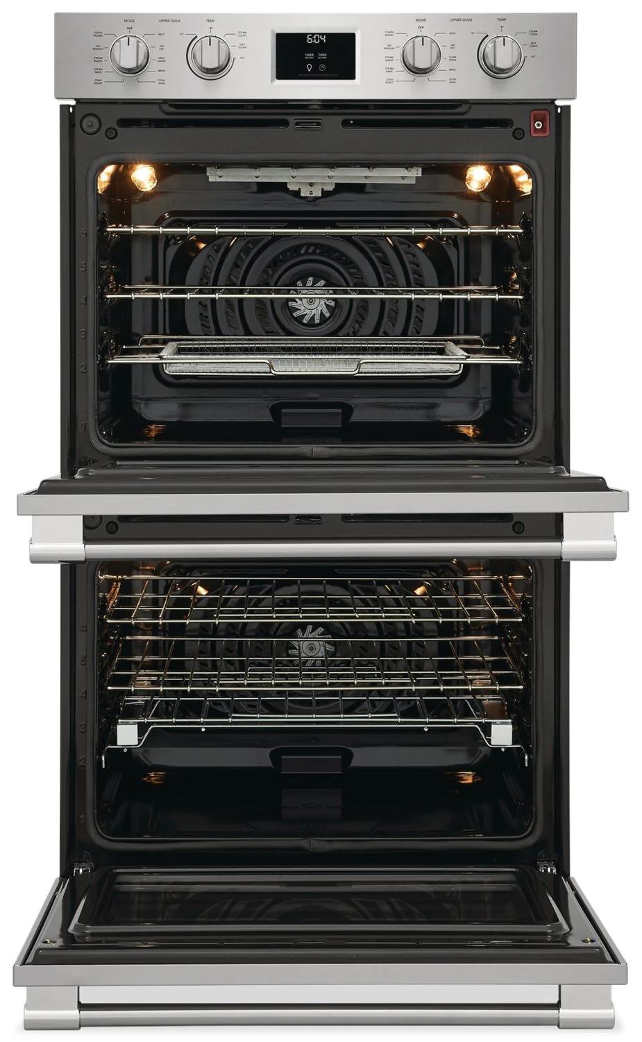 Frigidaire Professional 30" 5.3/5.3 Cu. Ft. Electric Double Wall Oven with Total Convection - Smudge-Proof? Stainless Steel	 - PCWD3080AF