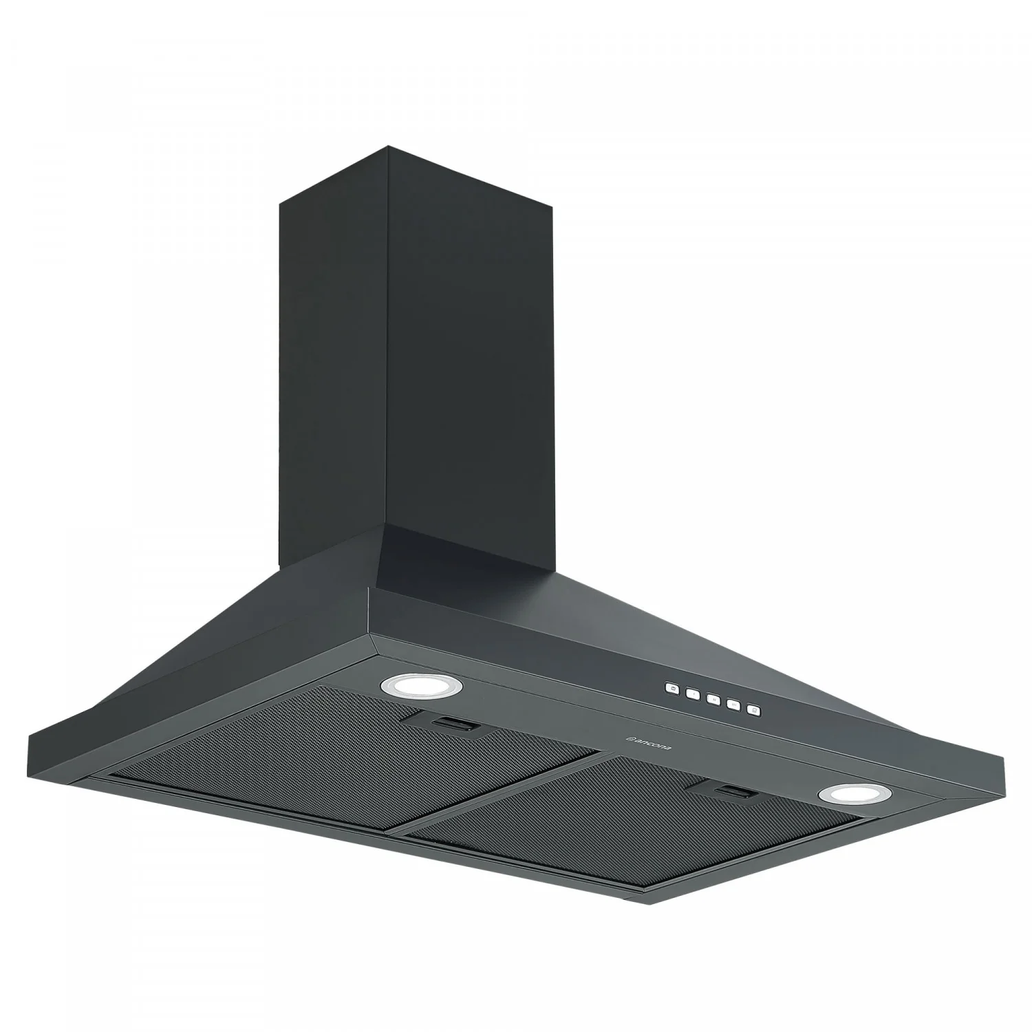 Ancona 30" Convertible Wall-Mounted Range Hood - AN-17018BLK