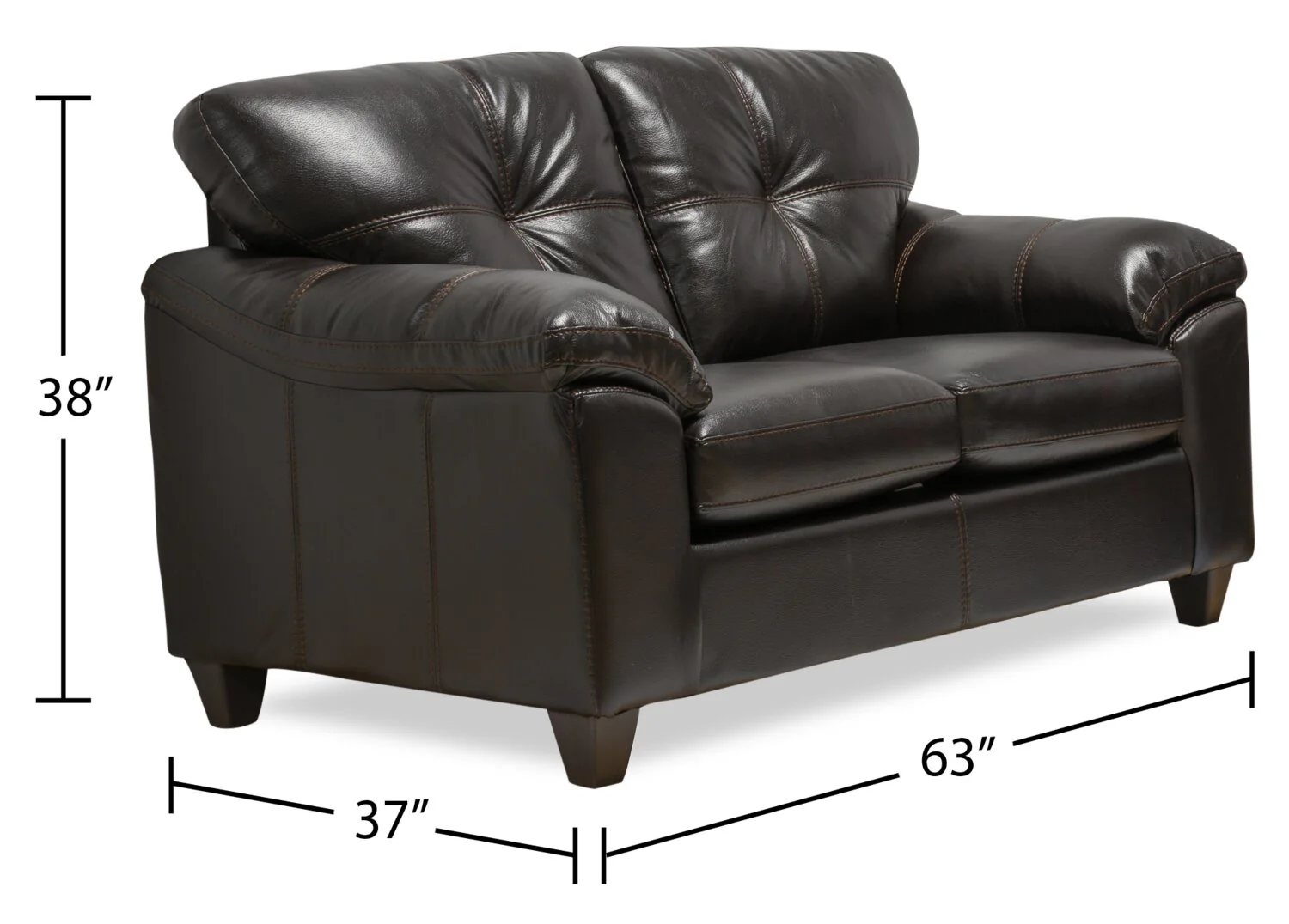 3215-made-in-canada-addison-63-leather-look-fabric-loveseat-with-removable-seat-cushions-and-tufting-blackberry-black-7.webp Made in Canada Addison 63" Leather-Look Fabric Loveseat with Removable Seat Cushions and Tufting - Blackberry Black