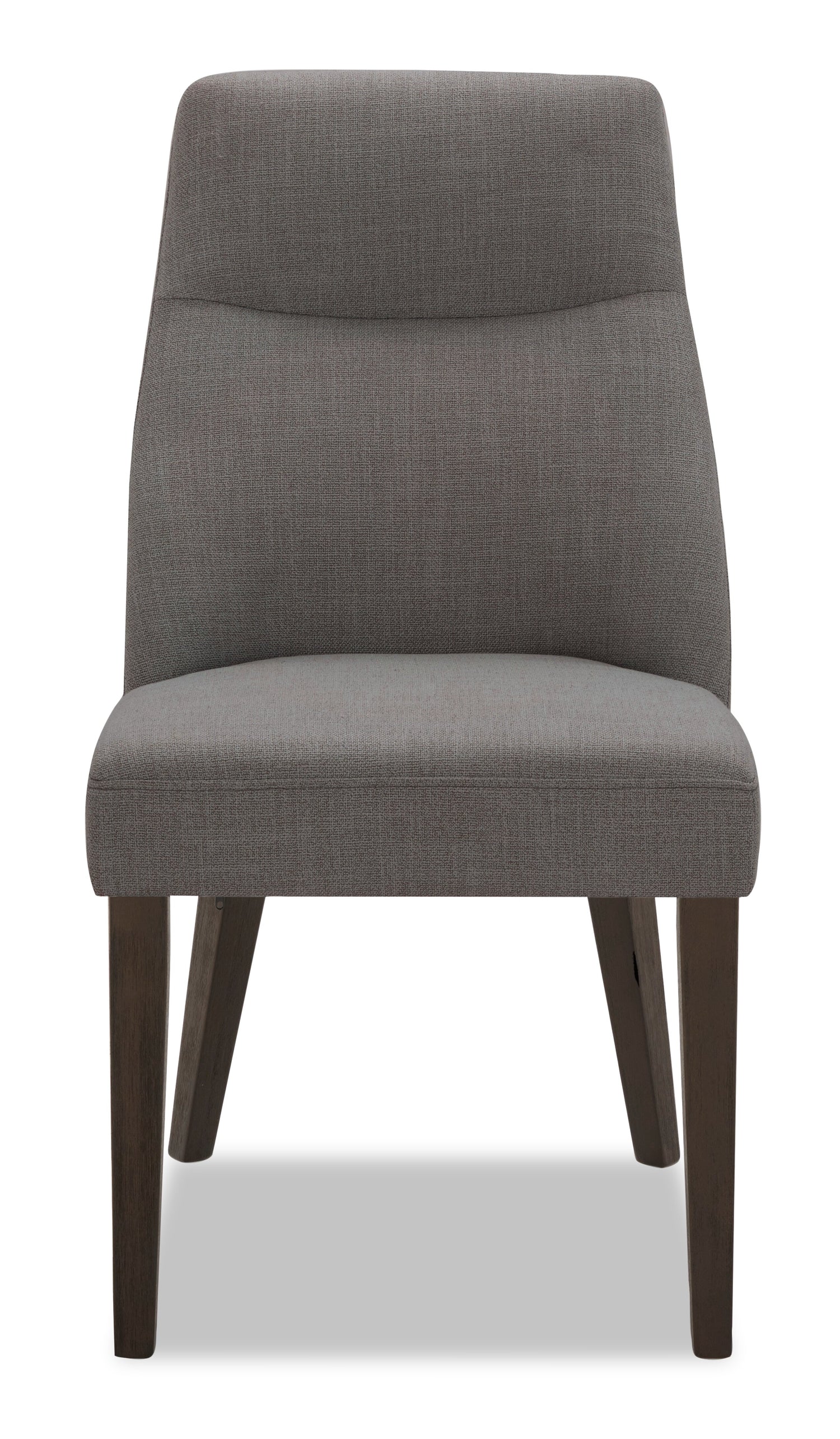 Gabi Dining Chair with Linen-Look Fabric - Charcoal