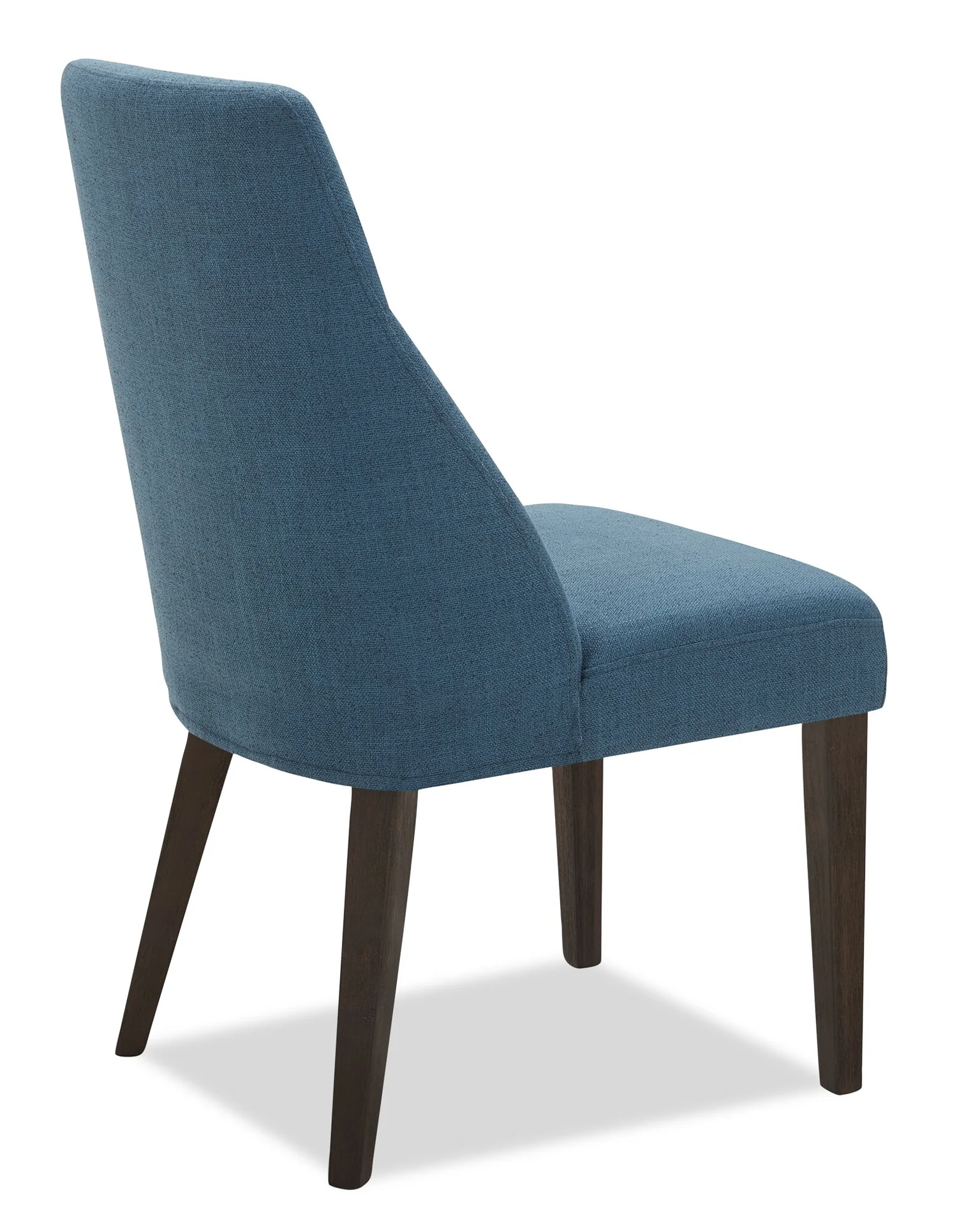 Gabi Dining Chair with Linen-Look Fabric - Blue