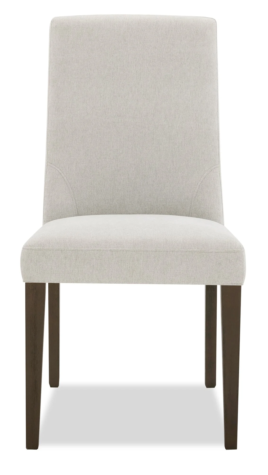 Cora Dining Chair with Polyester Fabric - Taupe