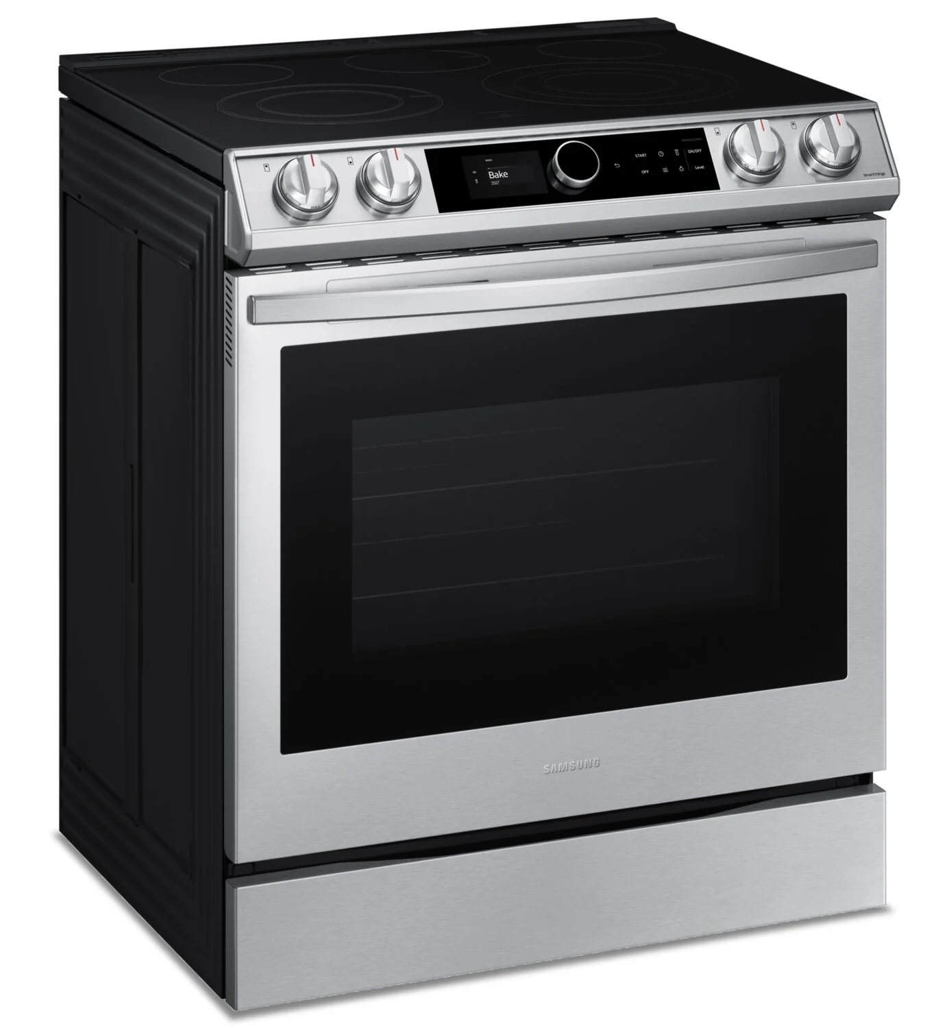 Samsung Bespoke 6.3 Cu. Ft. Slide-In Electric Range with True Convection ¨C NE63T8711SS/AC