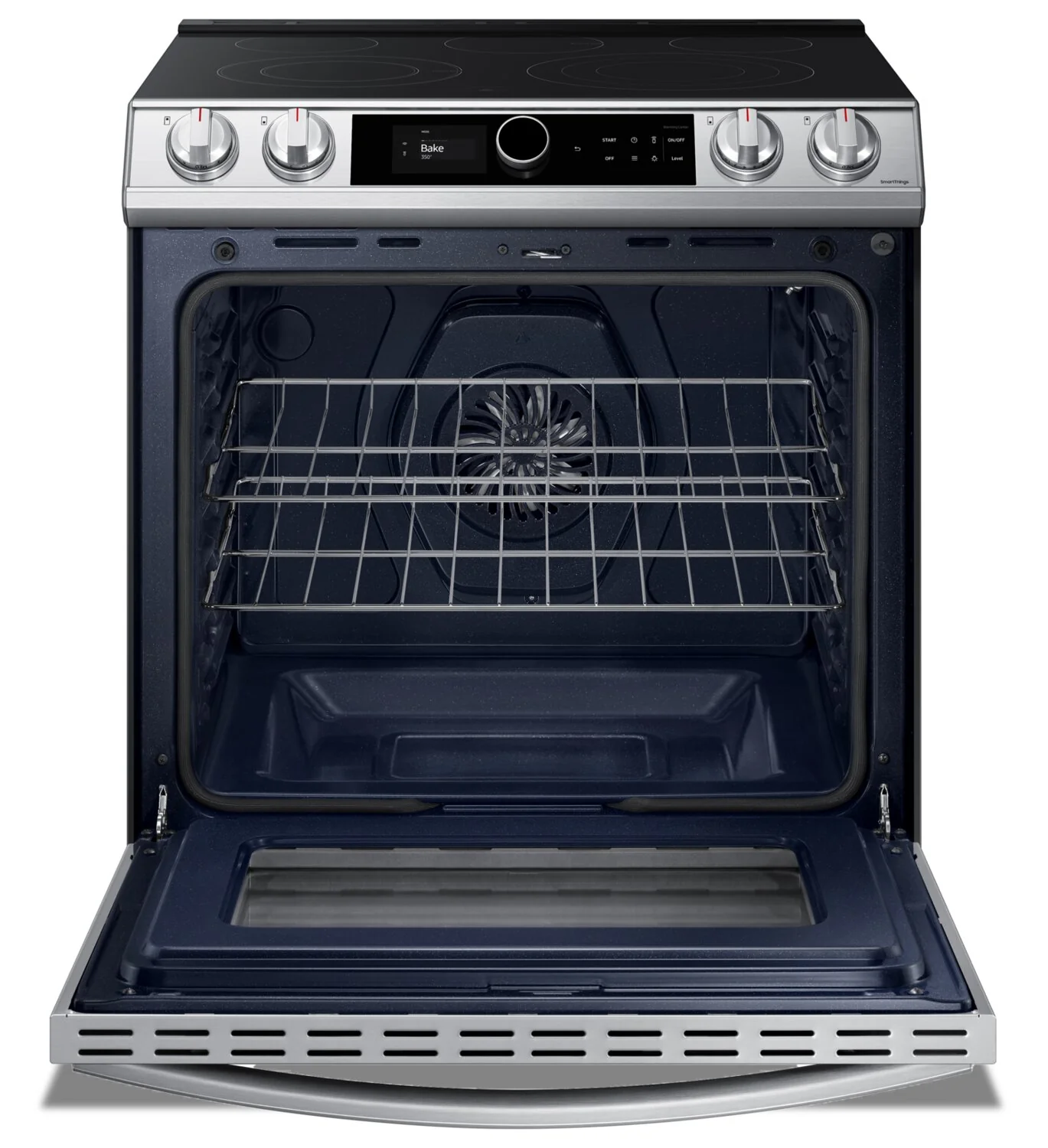 Samsung Bespoke 6.3 Cu. Ft. Slide-In Electric Range with True Convection ¨C NE63T8711SS/AC