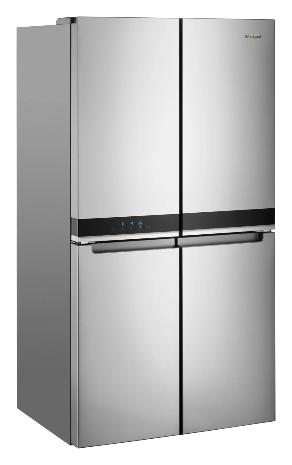 Whirlpool 36" 19.4 Cu. Ft. French-Door Refrigerator - Fingerprint-Resistant Stainless Finish - WRQA59CNKZ