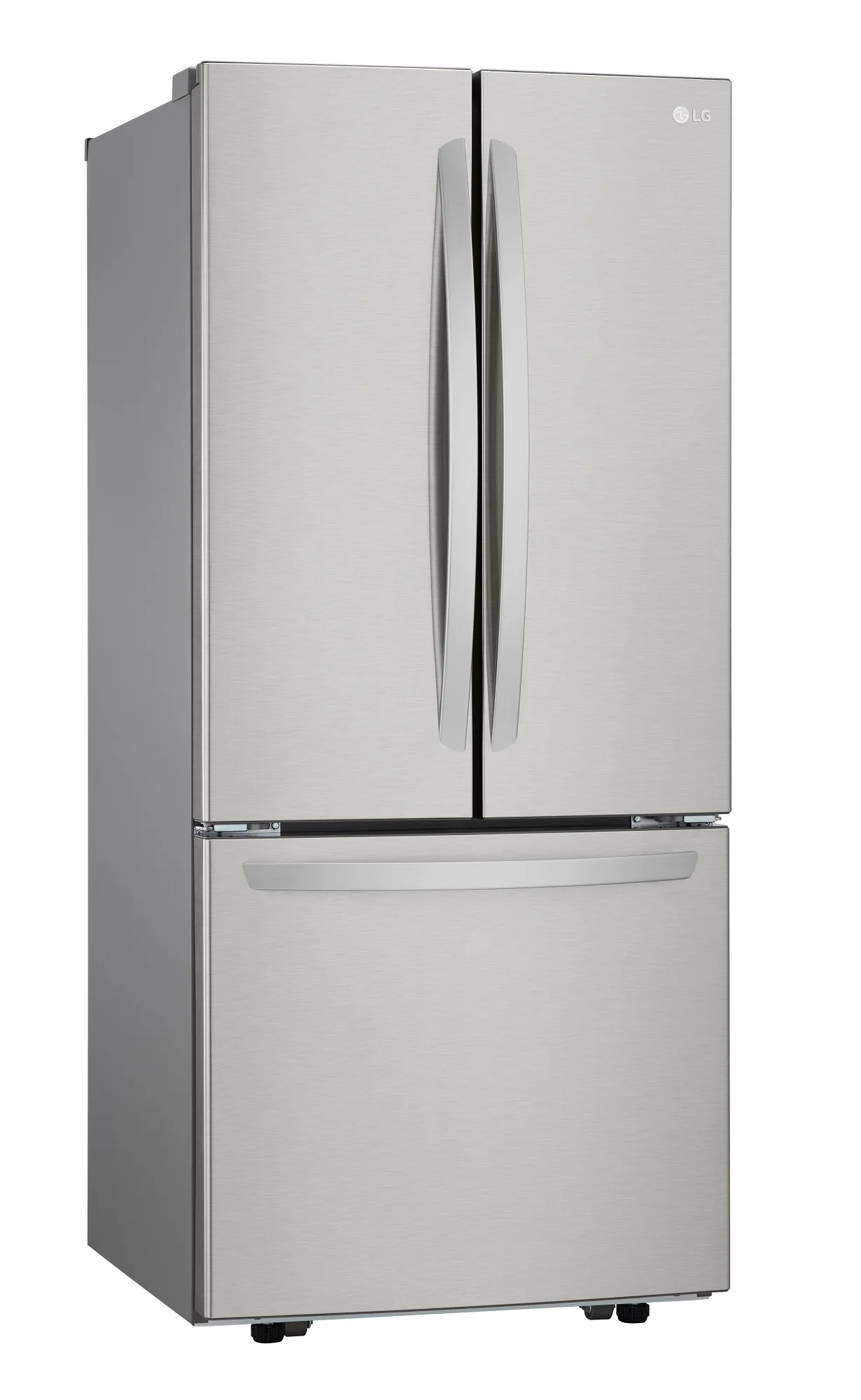 LG 30" 22 Cu. Ft. French-Door Refrigerator - Smudge Proof Stainless Steel - LRFNS2200S