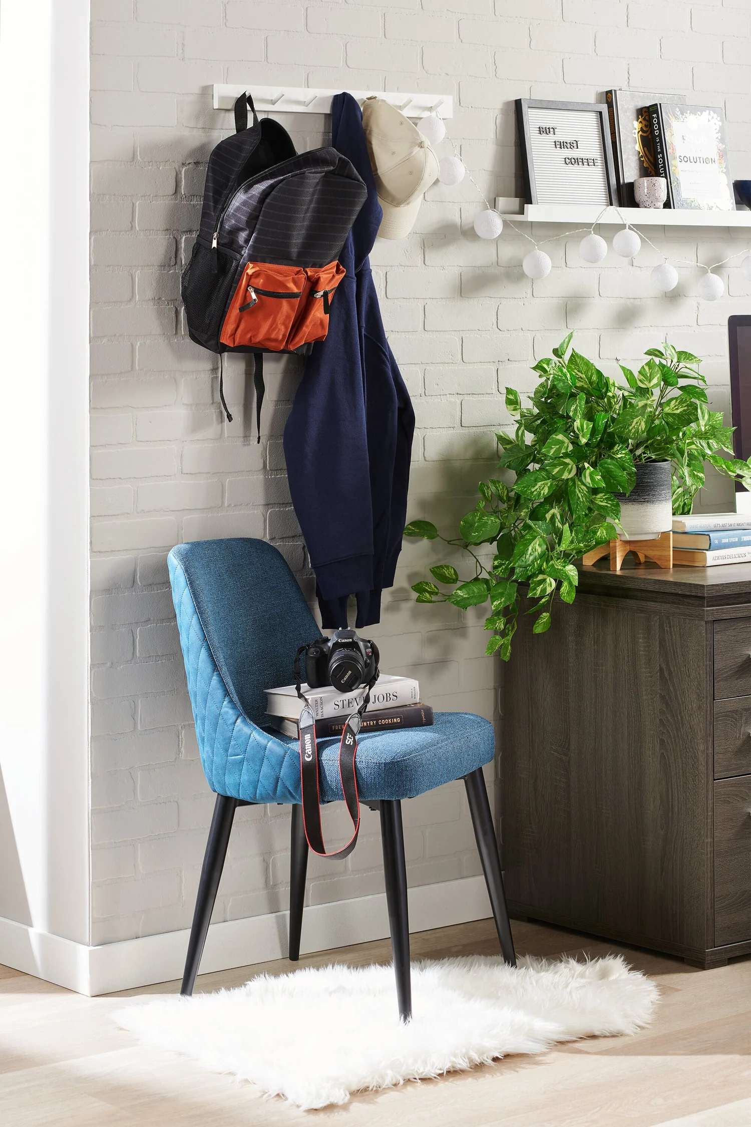427-eden-dining-chair-with-linen-look-fabric-metal-blue-12.webp Eden Dining Chair with Linen-Look Fabric, Metal - Blue