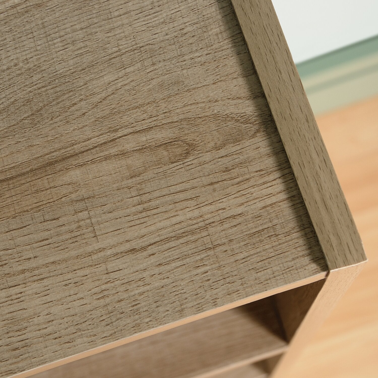 Grady 24.5" 3-Shelf Bookcase - Summer Oak