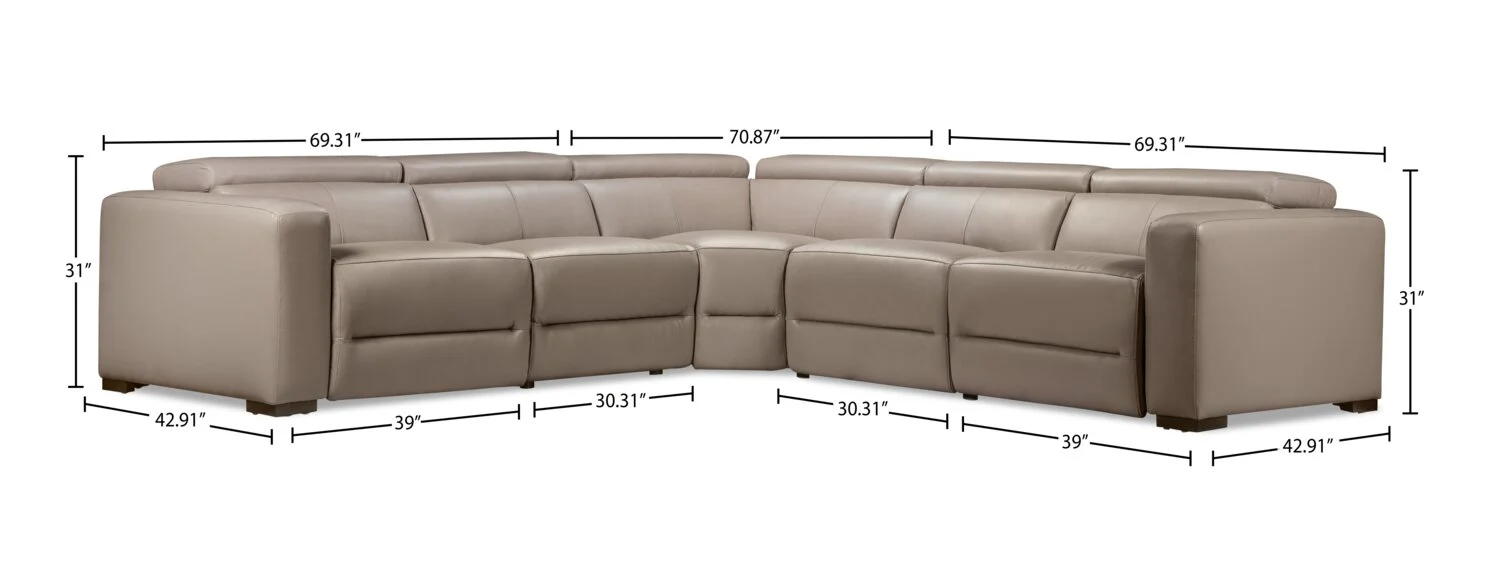 443-modella-5-piece-power-reclining-sectional-taupe-9.webp Modella 5-Piece Power Reclining Sectional - Taupe