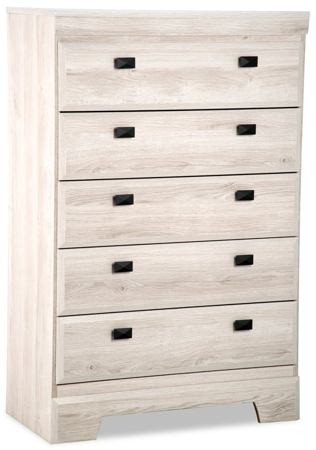 Yorkdale Bedroom Chest of Drawers, 5-Drawer, 31.1"W x 47.4"H, Made in Canada - White