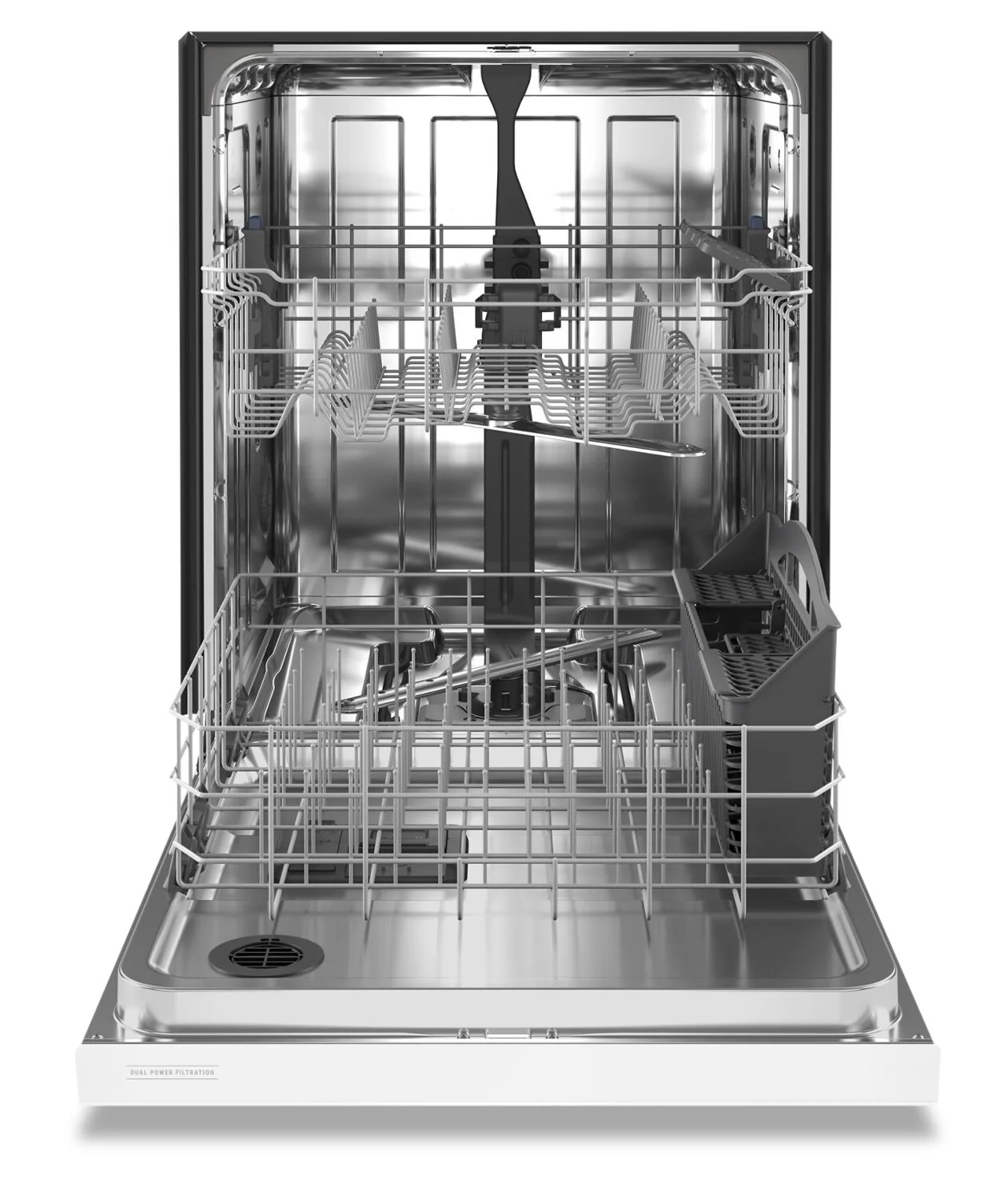 Maytag 24" 50 dBA Built-In Front-Control Dishwasher - White - MDB4949SKW