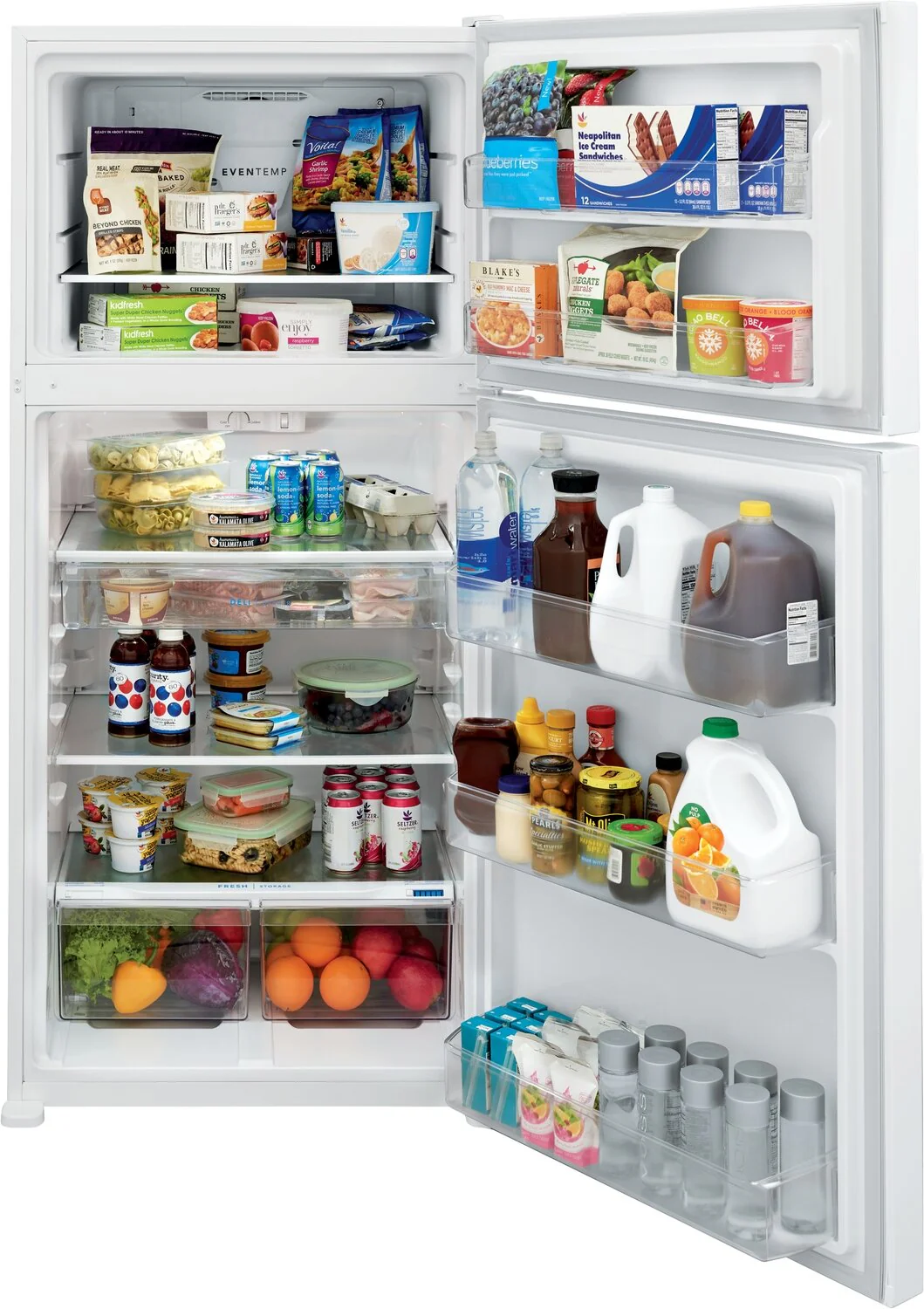 Frigidaire 30" 20 Cu. Ft. Top-Mount Refrigerator - White - FFTR2045VW