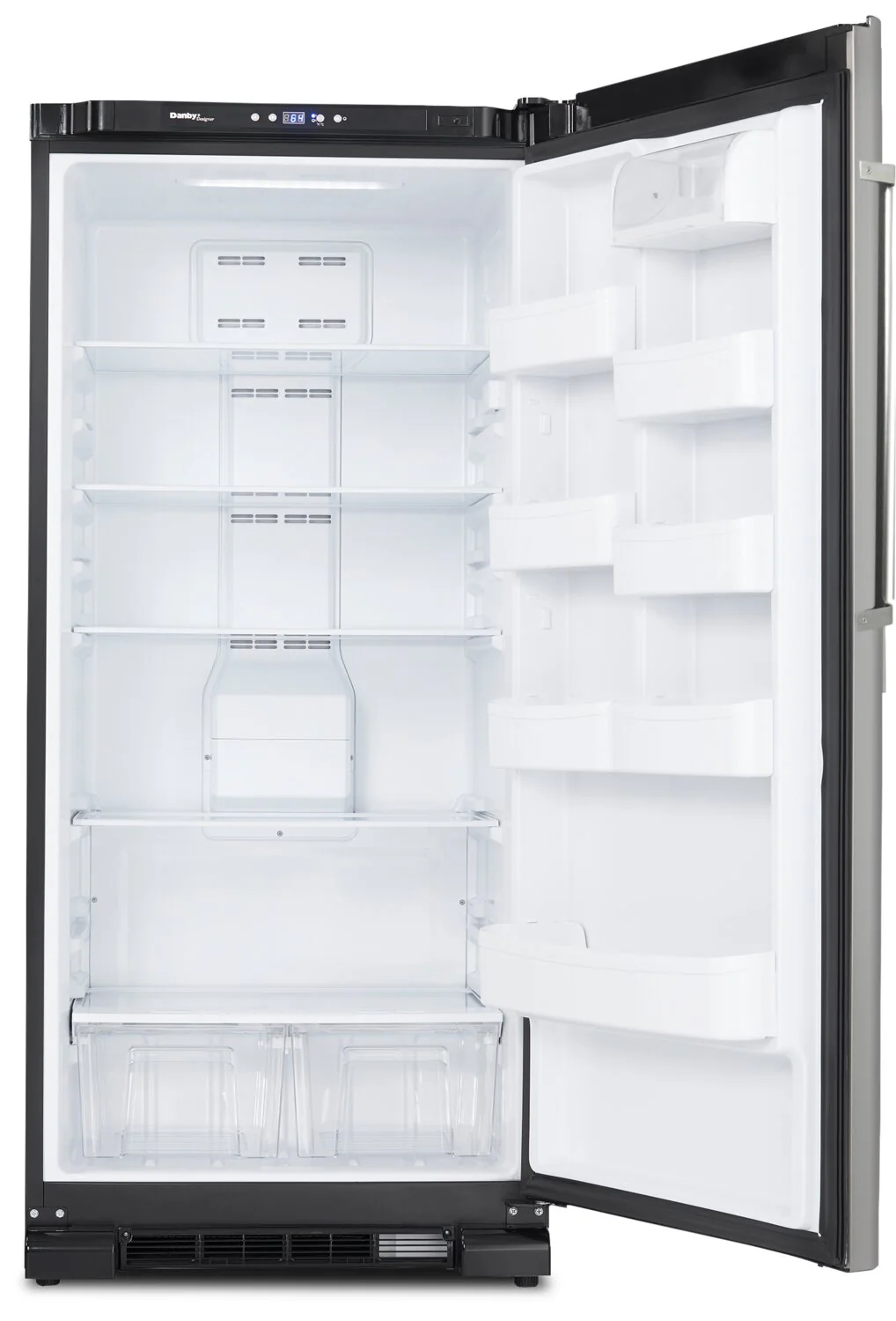 Danby 29.9" 17 Cu. Ft. Single-Door Refrigerator - Stainless Steel - DAR170A3BSLDD