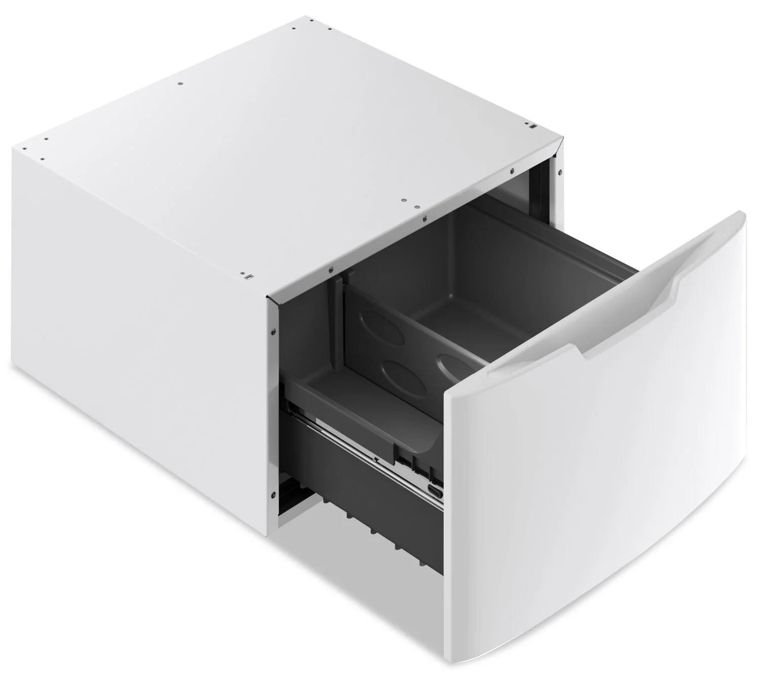 GE 28" Laundry Pedestal - GFP1528SNWW