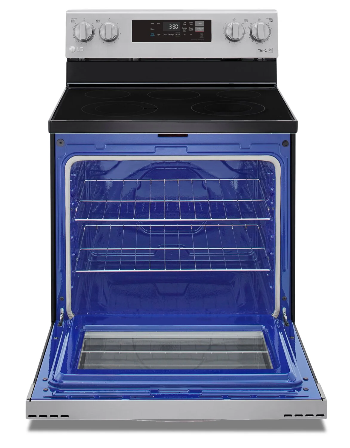 LG 6.3 Cu. Ft. Smart Electric Range with EasyClean? - Stainless Steel - LREL6321S