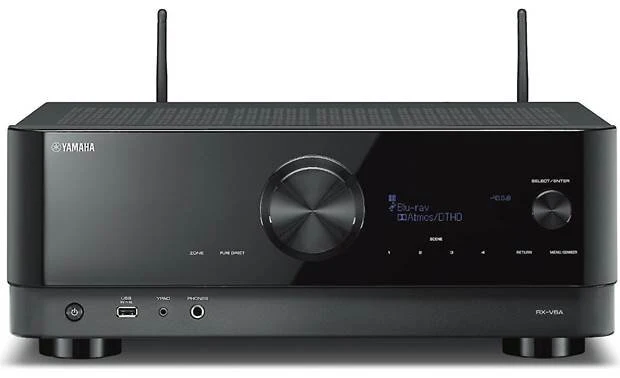 Yamaha RX-V6A AV Receiver with Dolby Atmos??and Voice Assistant Compatibility - RXV6A B