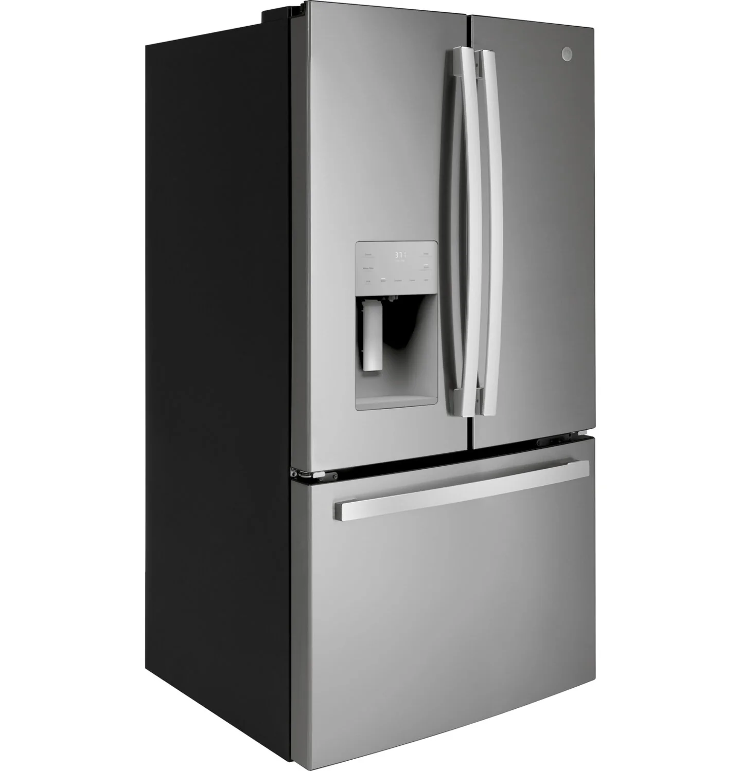 GE 36" 25.6 Cu. Ft. French-Door Refrigerator - Stainless - GFE26JYMFS