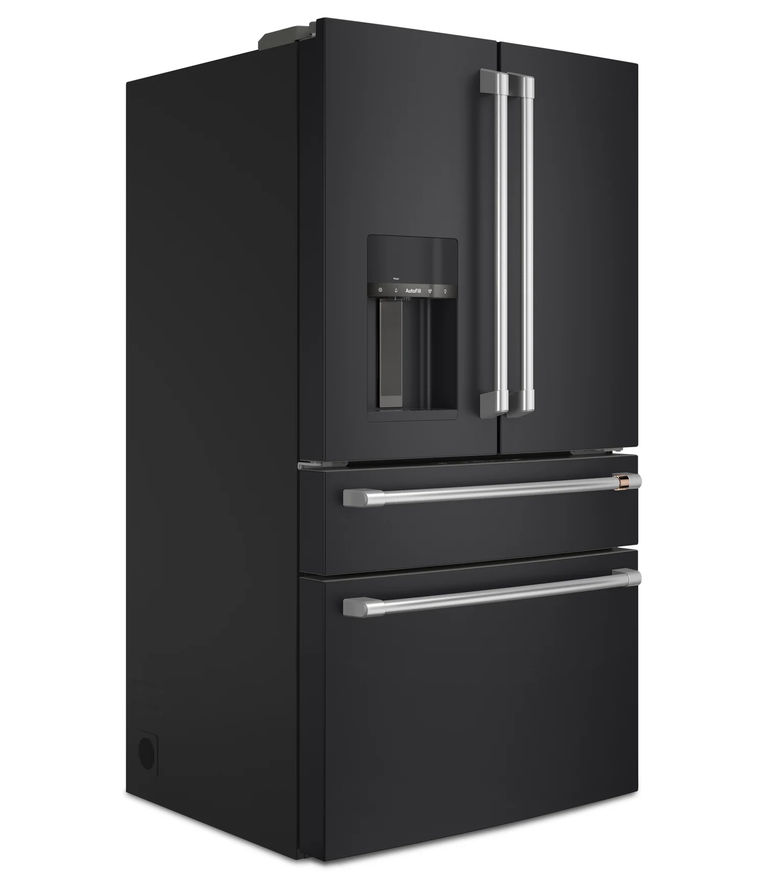 Cafe 36" 27.8 Cu. Ft. French-Door Refrigerator - Matte Black - CVE28DP3ND1