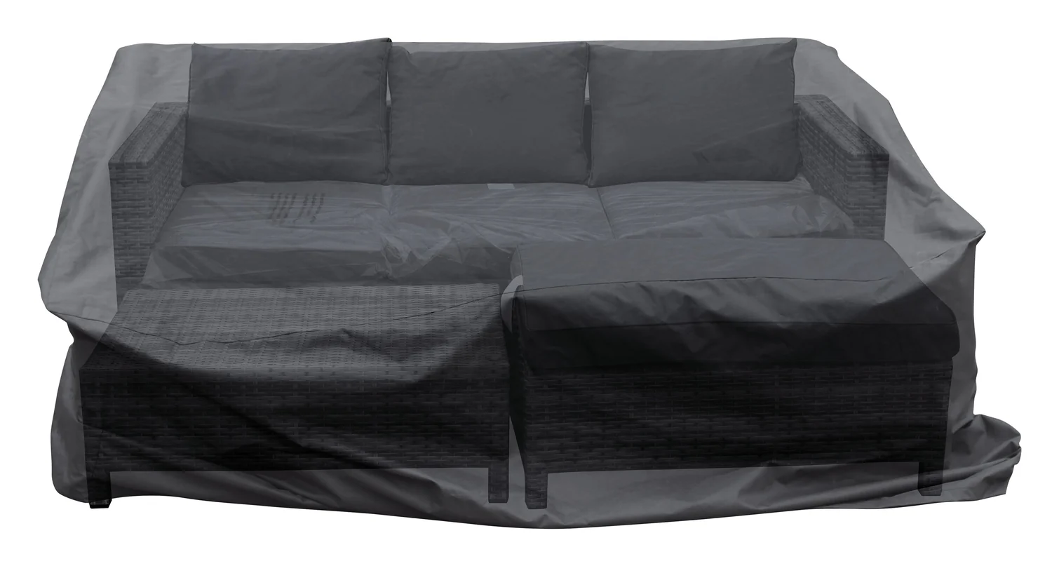 Athens & Nassau Outdoor Patio Furniture Cover - Water Resistant, Dustproof - Grey