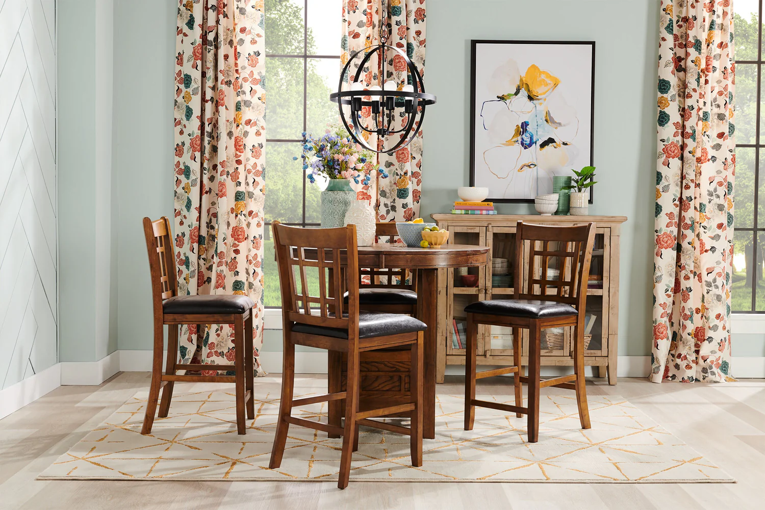 817-dena-counter-height-dining-chair-with-vegan-leather-fabric-oak-brown-8.webp Dena Counter-Height Dining Chair with Vegan-Leather Fabric - Oak Brown