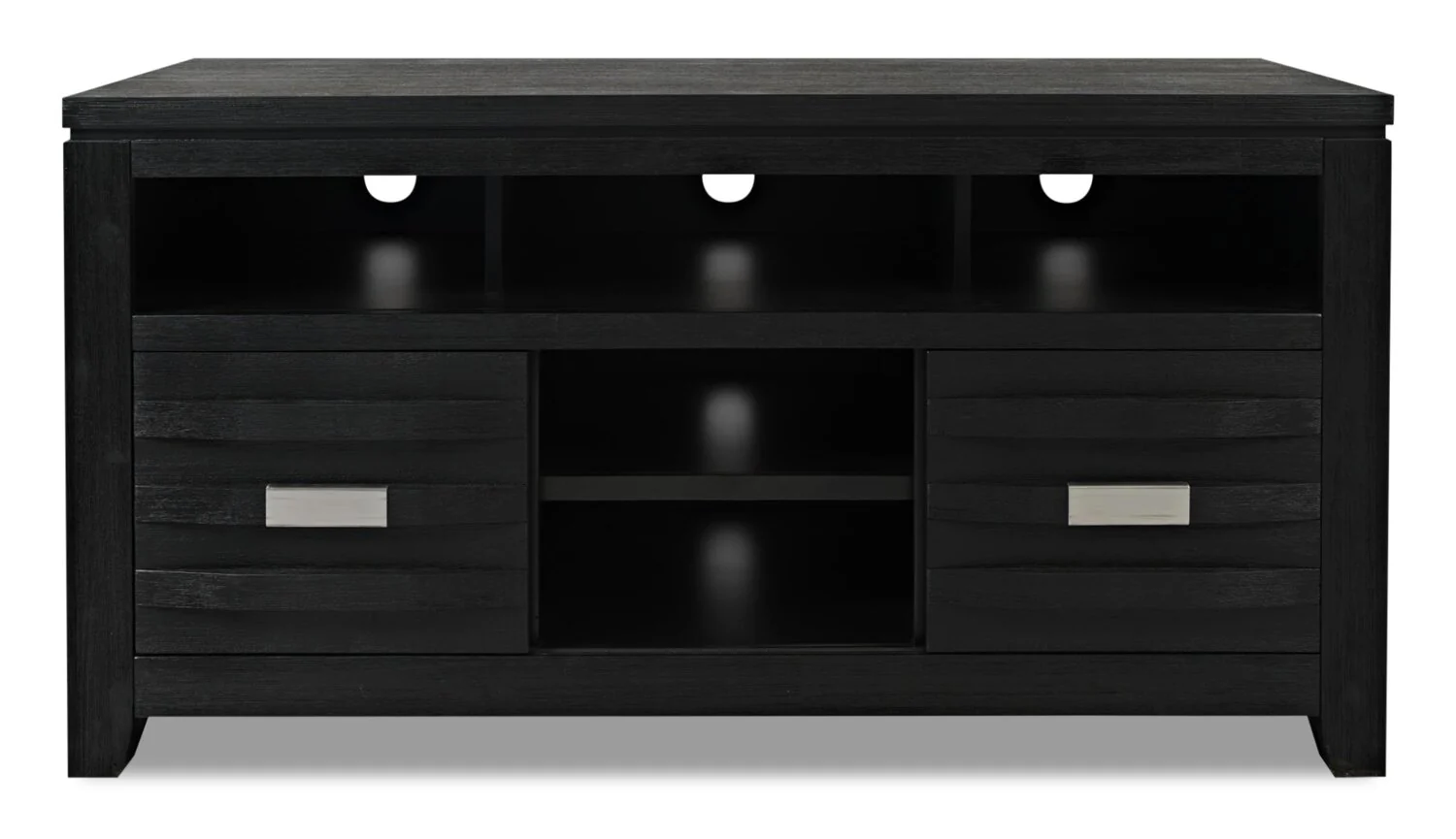 Bronx 50" TV Stand with Storage and Cable Management for TVs up to 55"- Charcoal