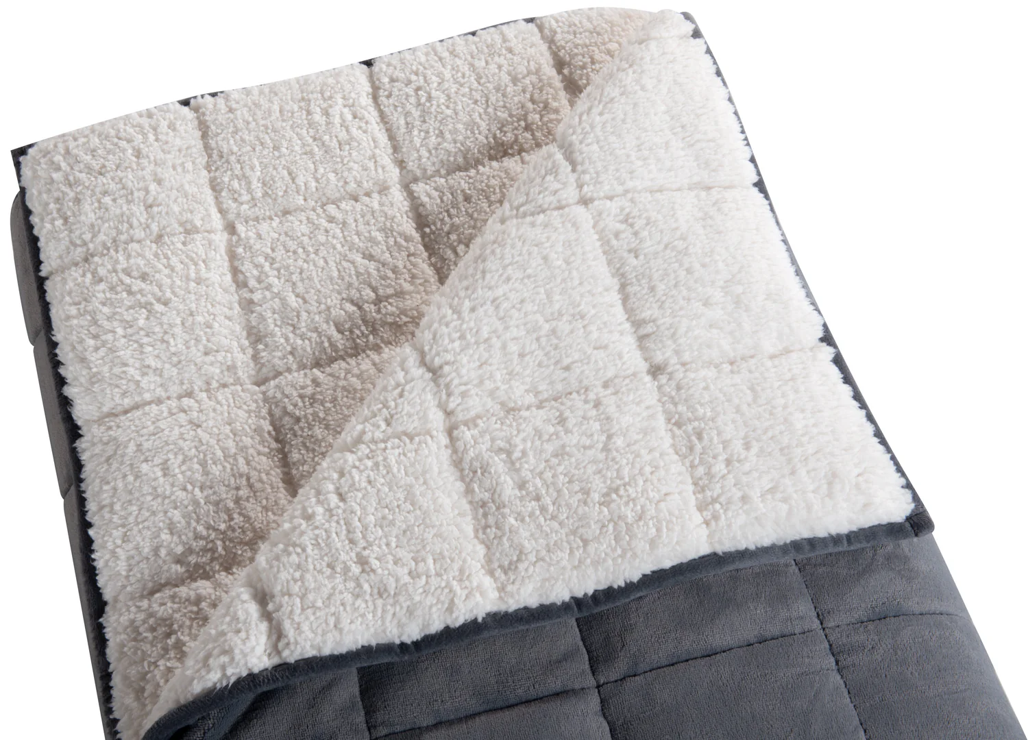 842-weighted-sherpa-throw-grey-5.webp Weighted Sherpa Throw - Grey