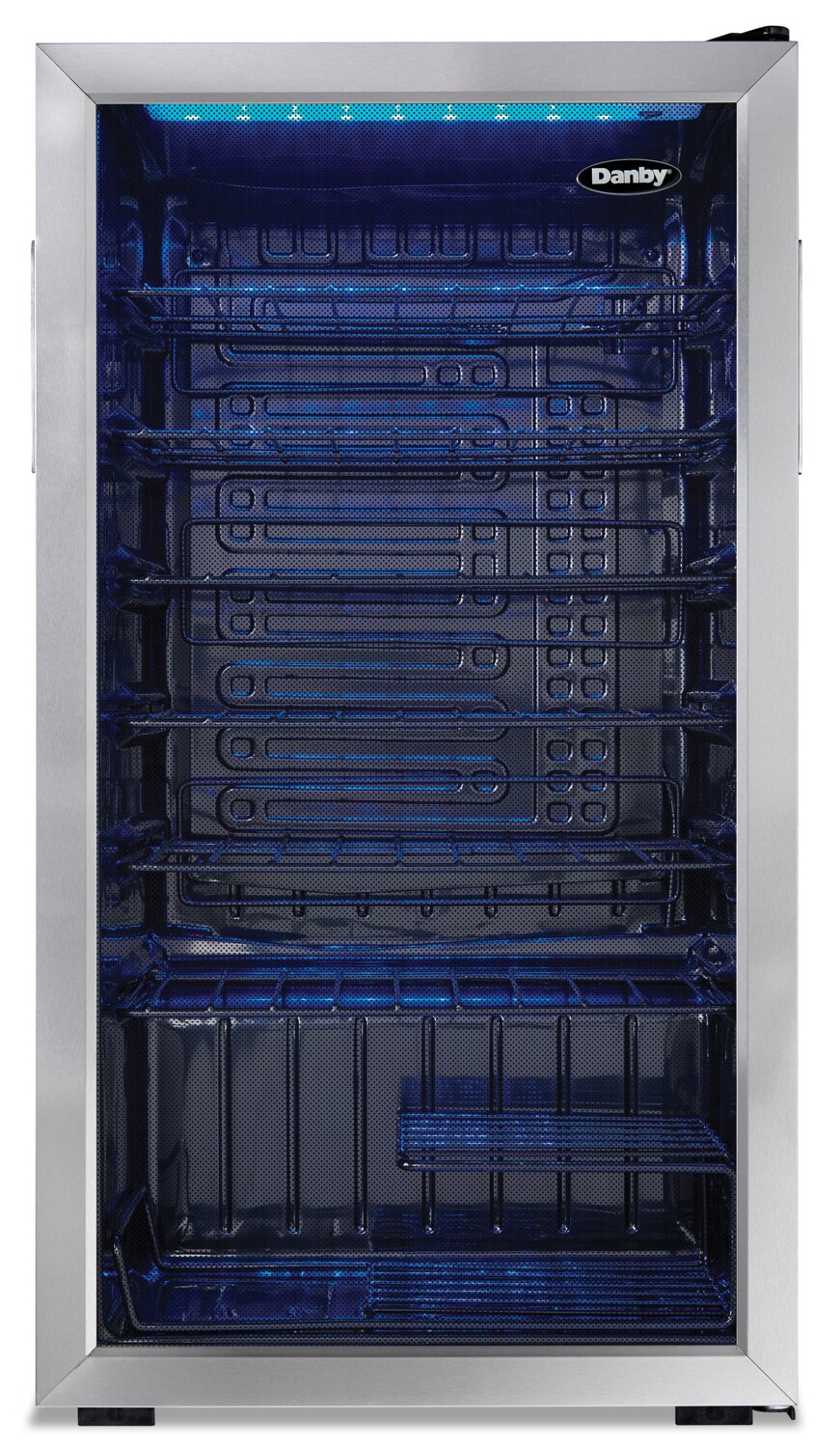 Danby 17.5" 3.3 Cu. Ft. Single-Door Wine Cooler - Stainless - DWC036A1BSSDB-6