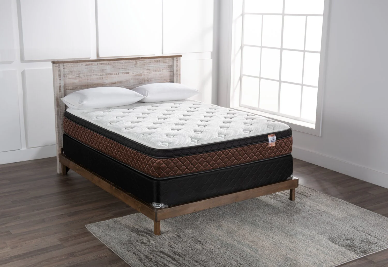 Springwall 2020 Low-Profile Split Queen Boxspring Set