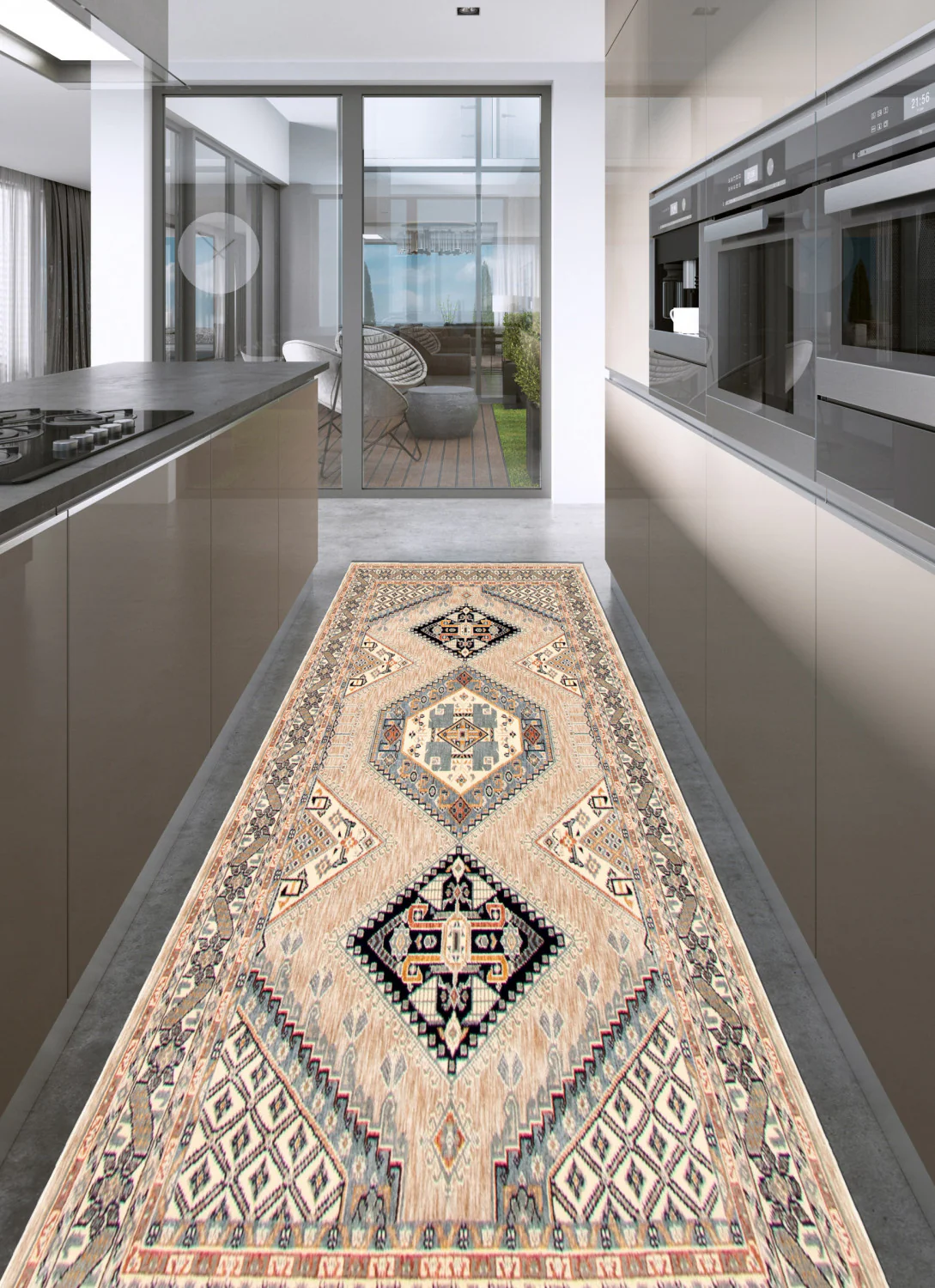 Quincy Ivory Area Rug - 2'8" x 10'0"