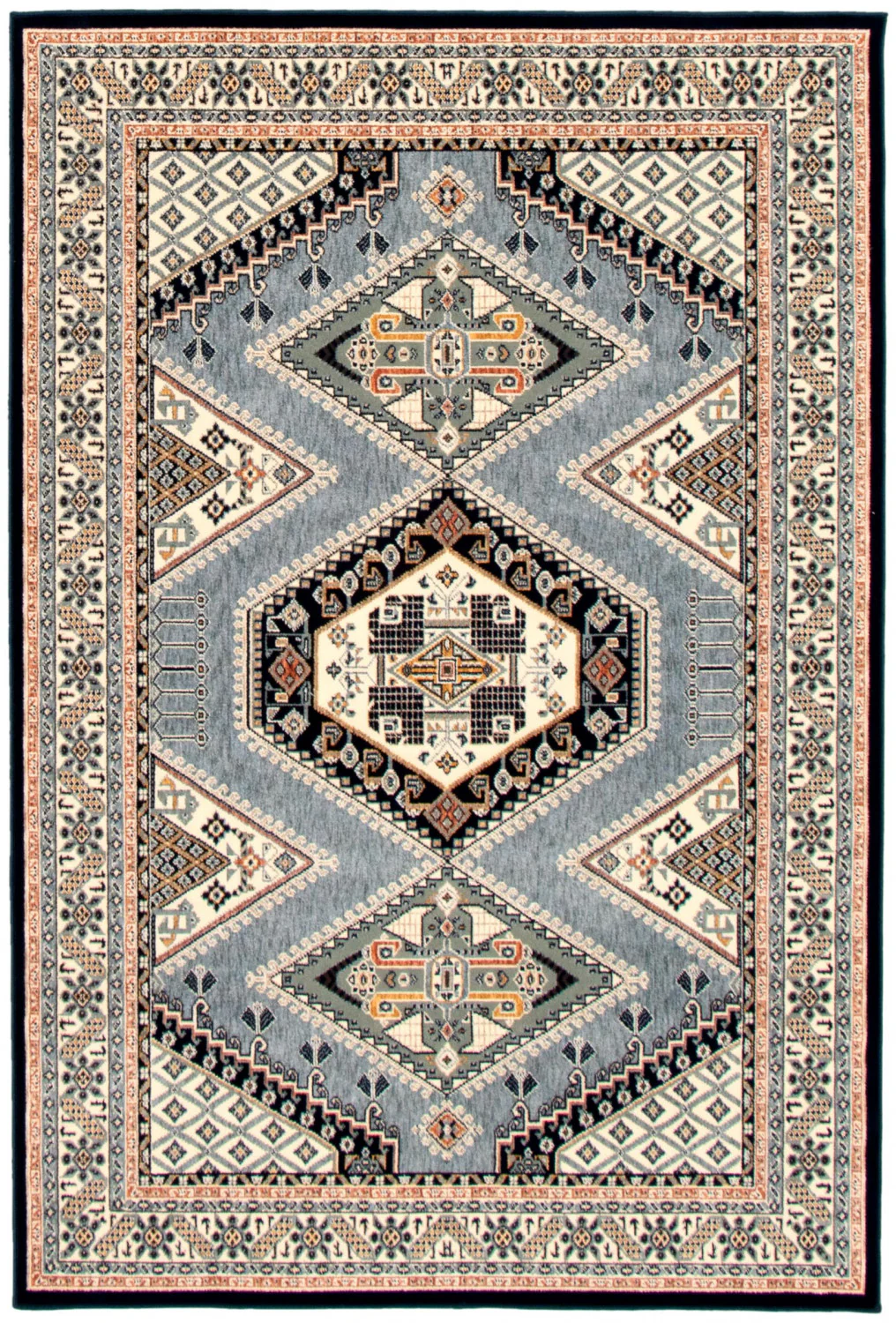 Quincy Blue Area Rug - 7'10" x 10'2"