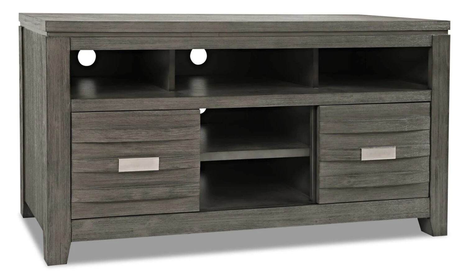 Bronx 50" TV Stand with Storage and Cable Management for TVs up to 55"- Grey
