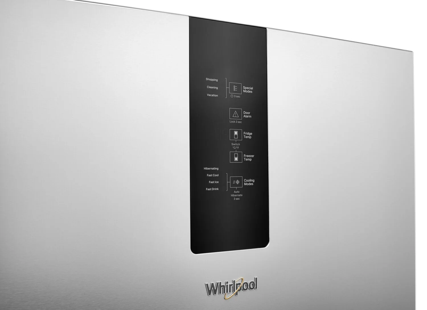 Whirlpool 24" 12.9 Cu. Ft. Bottom-Mount Refrigerator - Fingerprint-Resistant Stainless Finish - WRB533CZJZ
