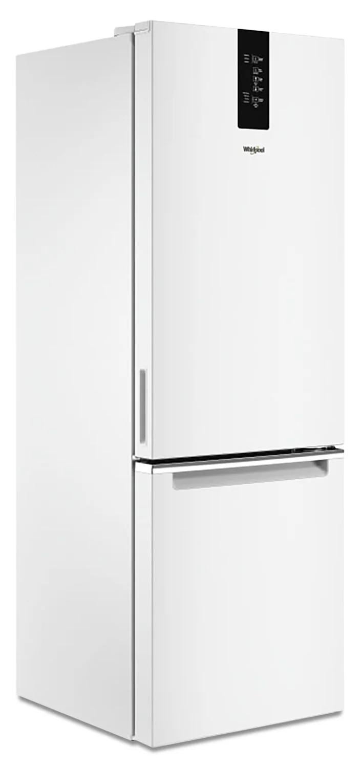 Whirlpool 24" 12.9 Cu. Ft. Bottom-Mount Refrigerator - White - WRB533CZJW
