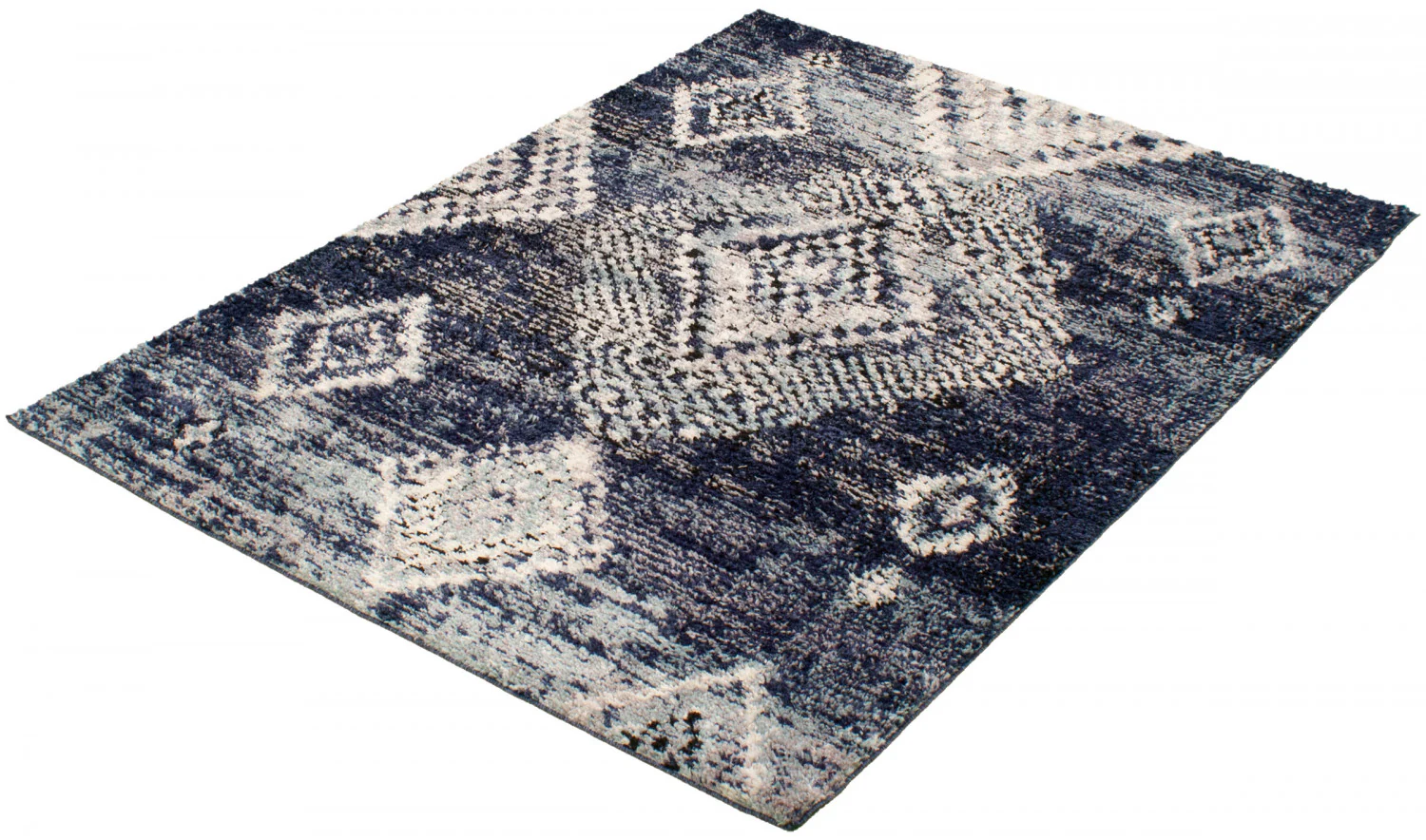 974-makondo-mosaique-blue-area-rug-5-3-x-7-3--4.webp Makondo Mosaique Blue Area Rug - 5'3" x 7'3"
