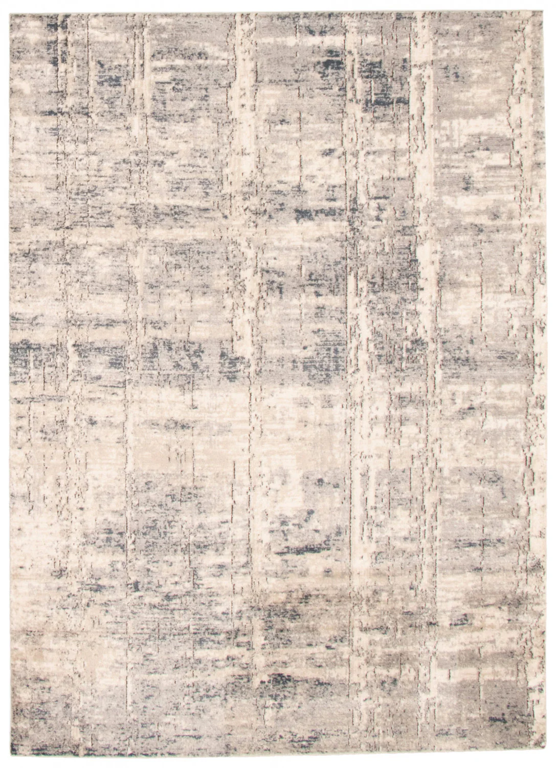 Octavian Abstract Ivory Area Rug - 6'7" x 9'6"