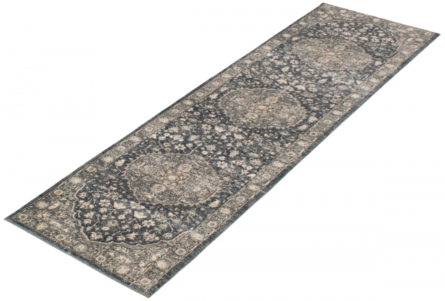 993-octavian-tabriz-grey-area-rug-2-7-x-8-2--4.webp Octavian Tabriz Grey Area Rug - 2'7" x 8'2"