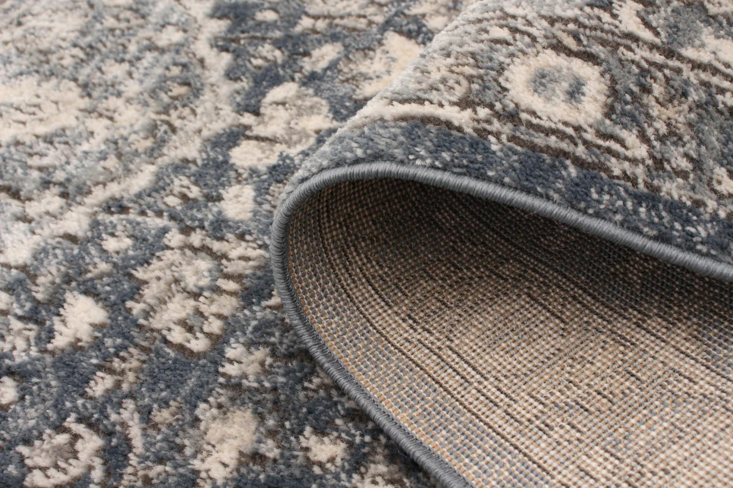 993-octavian-tabriz-grey-area-rug-2-7-x-8-2--8.webp Octavian Tabriz Grey Area Rug - 2'7" x 8'2"